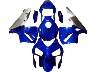 2003-2004 Honda CBR600RR Motorcycle Fairings - Silver Blue Canada