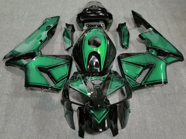 2005-2006 Honda CBR600RR Motorcycle Fairings - Deep Light Green Canada