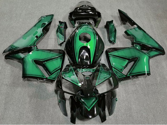 2005-2006 Honda CBR600RR Motorcycle Fairings - Deep Light Green Canada