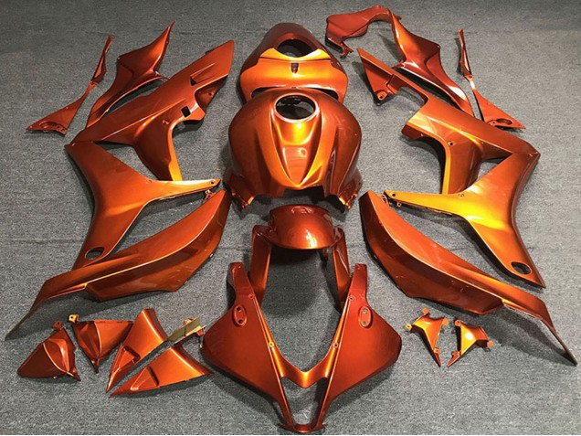 2007-2008 Honda CBR600RR Motorcycle Fairings - Orange Canada