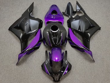 2009-2012 Honda CBR600RR Motorcycle Fairings - White Purple Blue Matte Black Canada