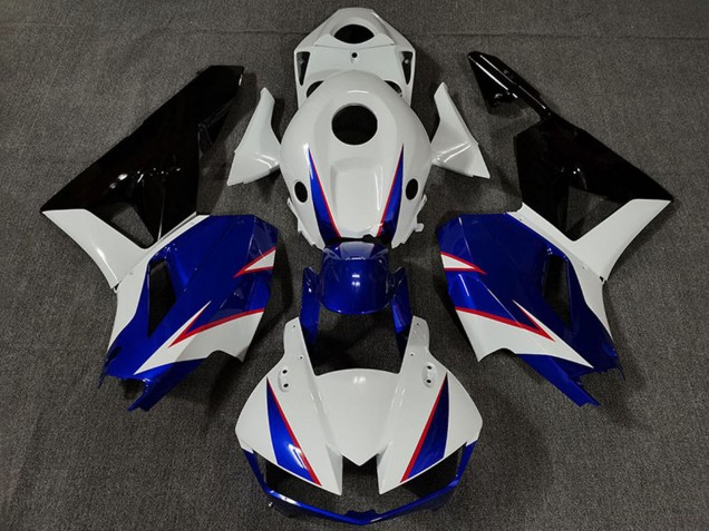 2013-2023 Honda CBR600RR Motorcycle Fairings - White Blue Glossy Black Canada