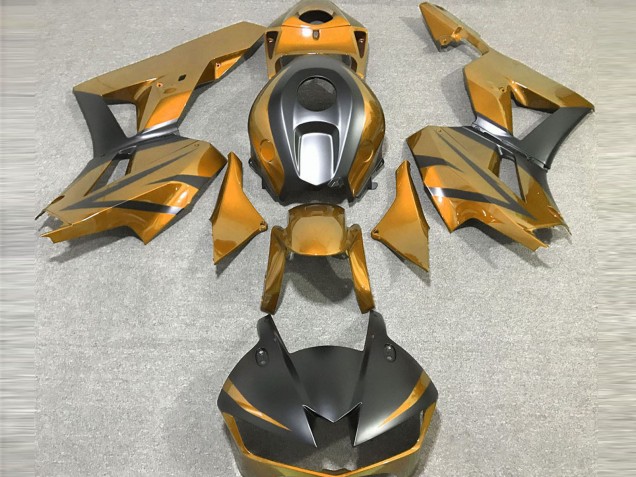 2013-2023 Honda CBR600RR Motorcycle Fairings - Gold Matte Black Canada