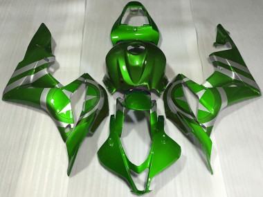 2007-2008 Honda CBR600RR Motorcycle Fairings - Green Captain America Canada