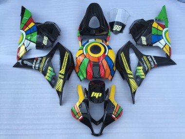 2009-2012 Honda CBR600RR Motorcycle Fairings - HP Color Wheel 99 Canada