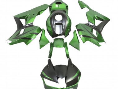 2013-2023 Honda CBR600RR Motorcycle Fairings - Lizard Green Matte Black Canada