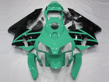 2003-2004 Honda CBR600RR Motorcycle Fairings - Mint Green Glossy Black Canada
