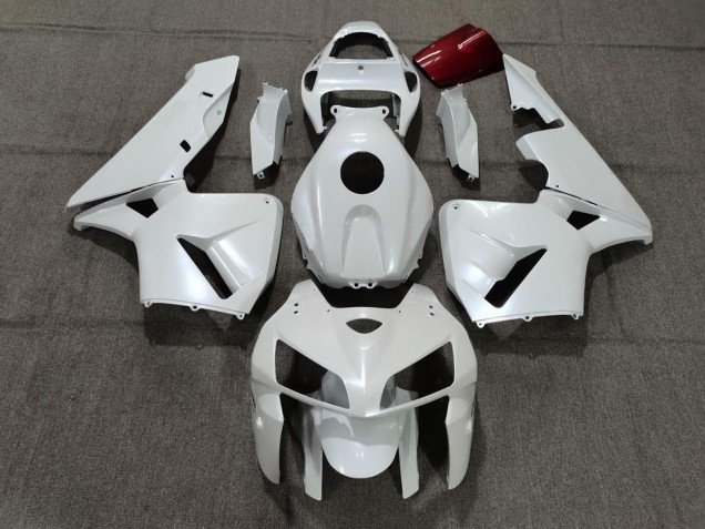 2005-2006 Honda CBR600RR Motorcycle Fairings - Pearl White Canada