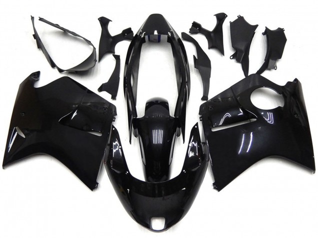 1996-2007 Honda CBR1100XX Blackbird Motorcycle Fairings - Glossy Black Canada