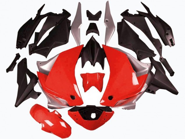 2011-2015 Honda CBR250RR Motorcycle Fairings - Silver Red Canada