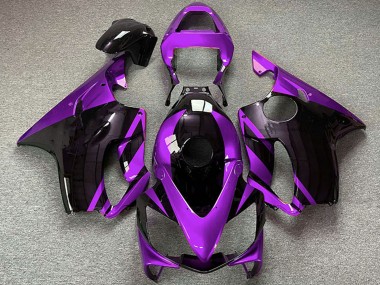 2001-2003 Honda CBR600 F4i Motorcycle Fairings - Purple Glossy Black Canada