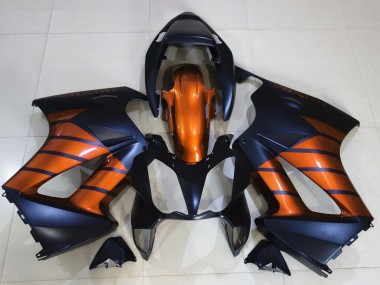 2002-2013 Honda VFR 800 Motorcycle Fairings - Orange Matte Blue Matte Black Canada