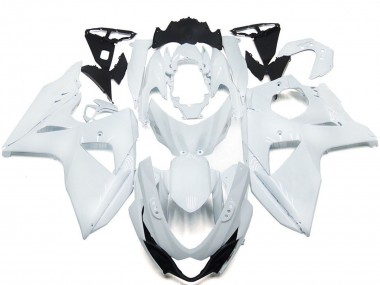 2009-2016 Suzuki GSXR 1000 Motorcycle Fairings - Glossy White Canada