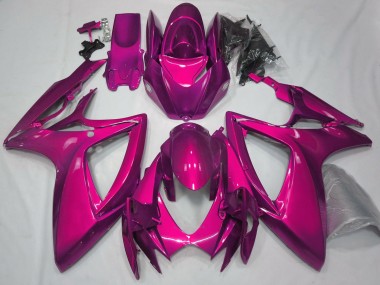 2006-2007 Suzuki GSXR 600 / GSXR 750 Motorcycle Fairings - Pink Canada