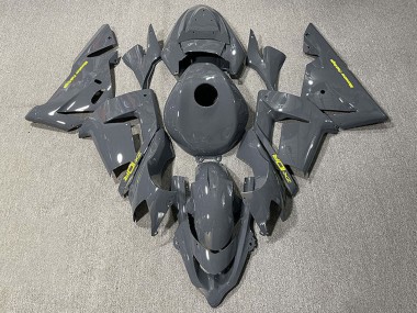 2004-2005 Kawasaki ZX10R Motorcycle Fairings - Dark Grey with Logo Canada