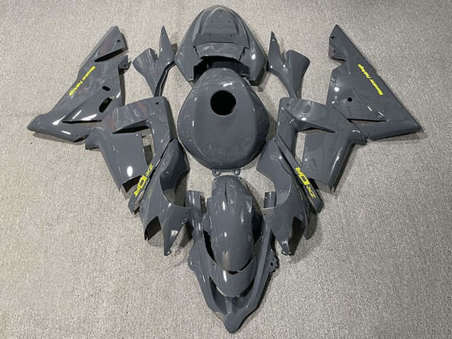 2004-2005 Kawasaki ZX10R Motorcycle Fairings - Dark Grey with Logo Canada