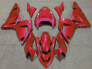 2004-2005 Kawasaki ZX10R Motorcycle Fairings - Glossy Red Canada