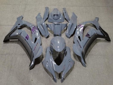 2016-2020 Kawasaki ZX10R Motorcycle Fairings - Nardo Grey Purple Canada