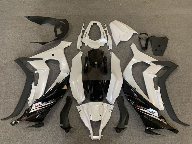 2011-2015 Kawasaki ZX10R Motorcycle Fairings - Pearl White Glossy Black Matte Black Canada