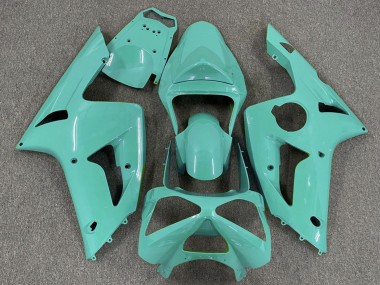2003-2004 Kawasaki ZX6R Motorcycle Fairings - Cyan Canada