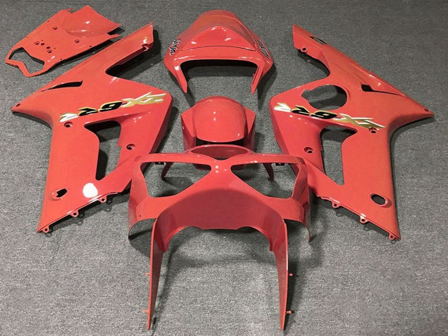 2003-2004 Kawasaki ZX6R Motorcycle Fairings - Grapefruit Canada