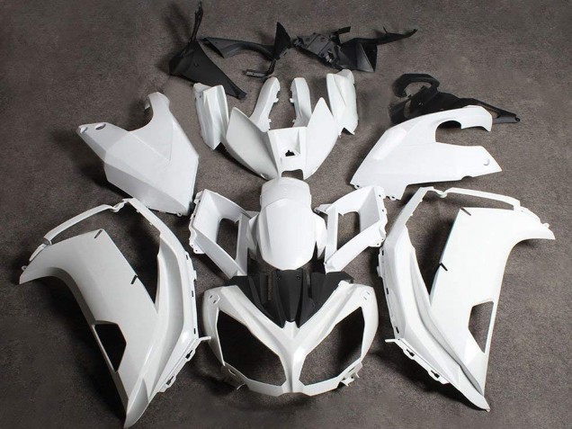 2009-2011 Kawasaki Ninja 650R Motorcycle Fairings - White Canada