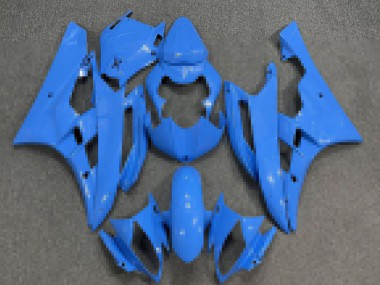 2006-2007 Yamaha R6 Motorcycle Fairings - Blue Canada