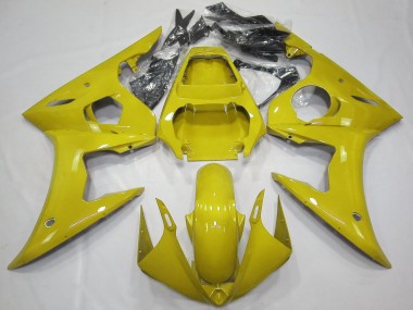 2003-2004 Yamaha R6 Motorcycle Fairings - Glossy Yellow Canada