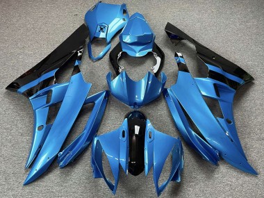 2006-2007 Yamaha R6 Motorcycle Fairings - White Blue Red Green Dunlop Wudy Michelin Motul Canada