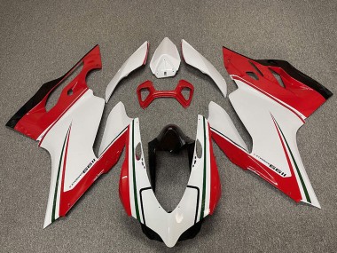2011-2014 Ducati 1199 Motorcycle Fairings - White Red Black Green Canada