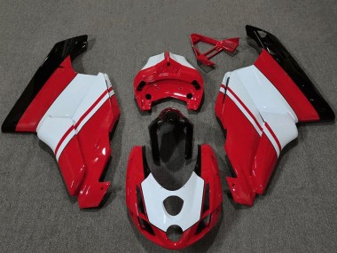 2003-2004 Ducati 749 999 Motorcycle Fairings - White Red Glossy Black Canada