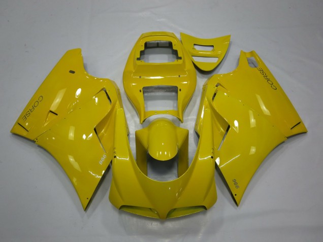 1993-2005 Ducati 996 Motorcycle Fairings - Yellow Canada