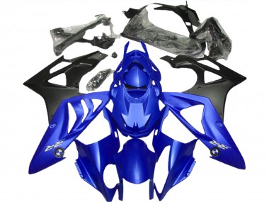 2009-2014 BMW S1000RR Motorcycle Fairing - Blue Matte Black Canada