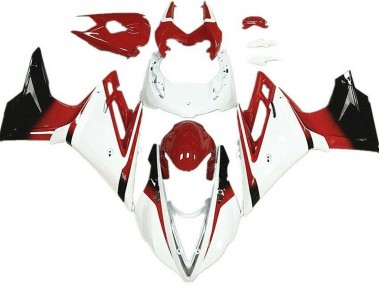 2013-2016 Triumph Daytona 675 Motorcycle Fairings - White Red Glossy Black Canada