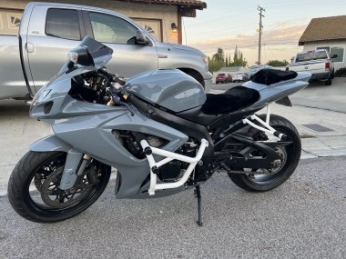 2006-2007 Suzuki GSXR 600 / GSXR 750 Motorcycle Fairing Kits - Nardo Grey Canada
