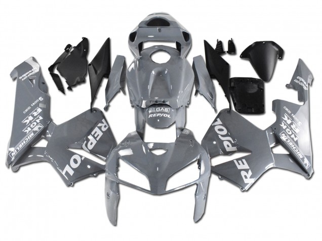 2005-2006 Honda CBR600RR Motorcycle Fairings - Nardo Grey White Repsol Canada