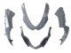 2009-2016 Suzuki GSXR 1000 Motorcycle Fairings - Nardo Grey Black Canada