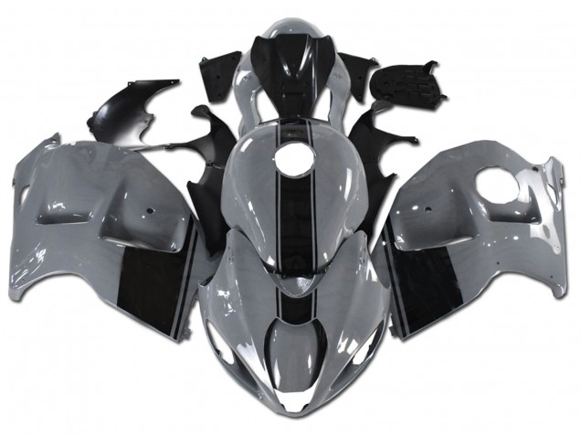 1996-2007 Suzuki GSXR 1300 Hayabusa Motorcycle Fairings - Nardo Grey Black No Decal Canada