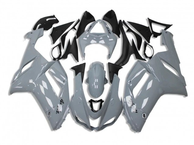 2007-2008 Kawasaki ZX6R Motorcycle Fairings - Nardo Grey Canada