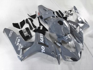 2006-2007 Honda CBR1000RR Motorcycle Fairings - Nardo Grey White Repsol Canada