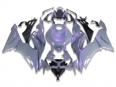 2019-2022 Kawasaki ZX6R Motorcycle Fairings - Chameleon Grey Dazz Pearl Purple Canada