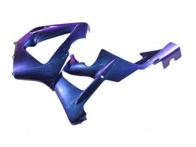 2000-2001 Honda CBR900RR 929 Motorcycle Fairings - Chameleon Blue Purple Canada