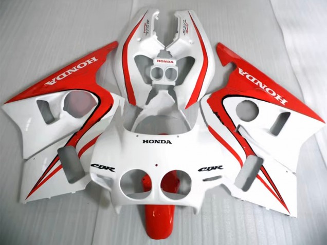 1987-1989 Honda CBR400RR NC23 Motorcycle Fairings - White Red Canada