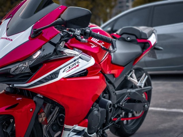 2022 Honda CBR400R Motorcycle Fairings - Red White Canada