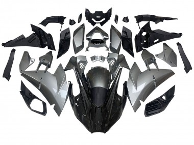 2015-2022 Kawasaki Ninja H2 Motorcycle Fairings - Silver Black Carbon Fiber Canada