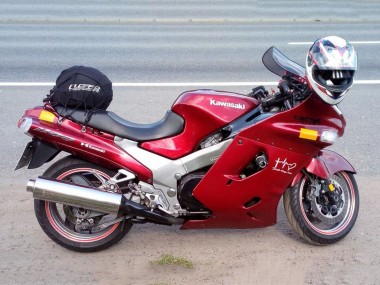 1993-2003 Kawasaki ZZR1100 Motorcycle Fairings - Red Canada