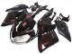 2007-2009 Kawasaki GTR1400/ZG1400 Motorcycle Fairings - Maroon Red Black Canada