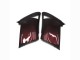 2007-2009 Kawasaki GTR1400/ZG1400 Motorcycle Fairings - Maroon Red Black Canada