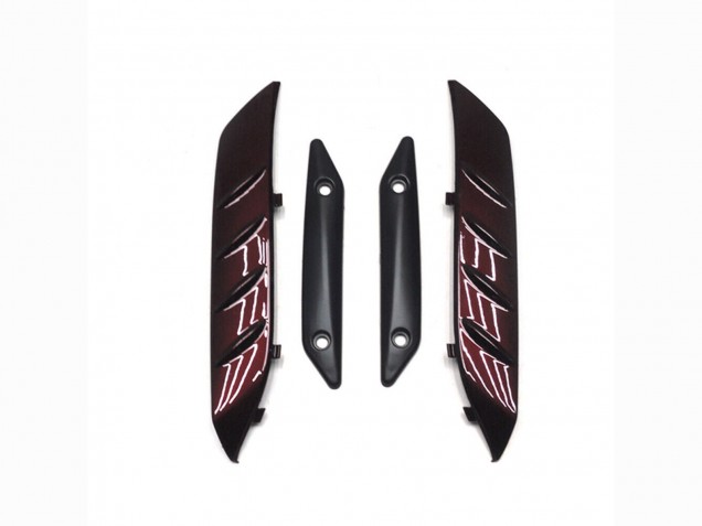 2007-2009 Kawasaki GTR1400/ZG1400 Motorcycle Fairings - Maroon Red Black Canada