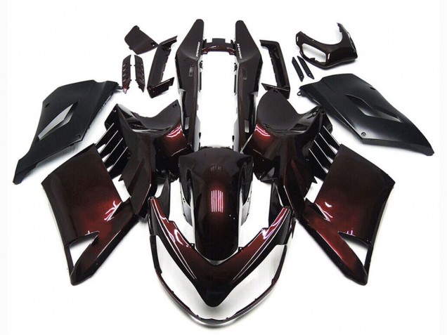 2007-2009 Kawasaki GTR1400/ZG1400 Motorcycle Fairings - Maroon Red Black Canada